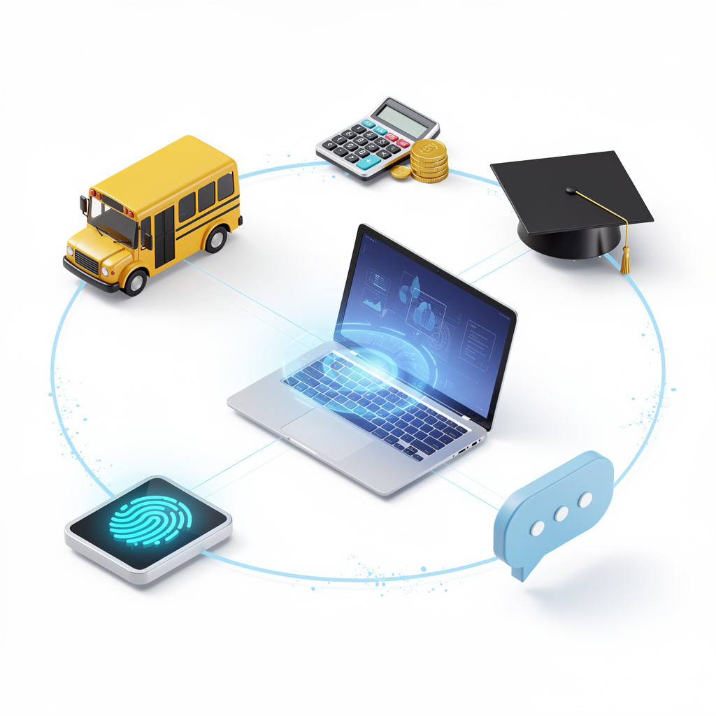 b 3d isometric illustr